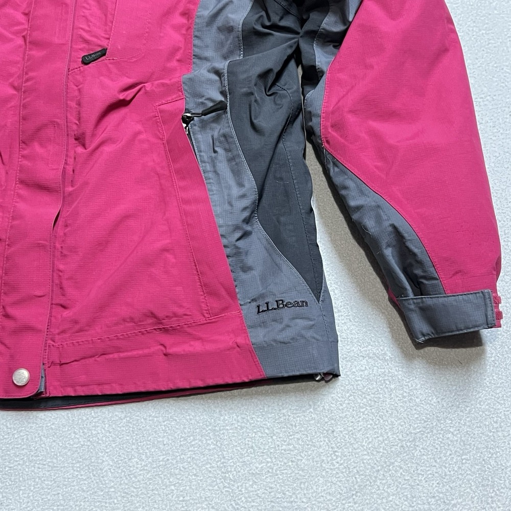 Vintage 90s Retro Colorful LL Bean 3 In 1 Ski Jacket EUC Women's M Ski Snow - Picture 2 of 9